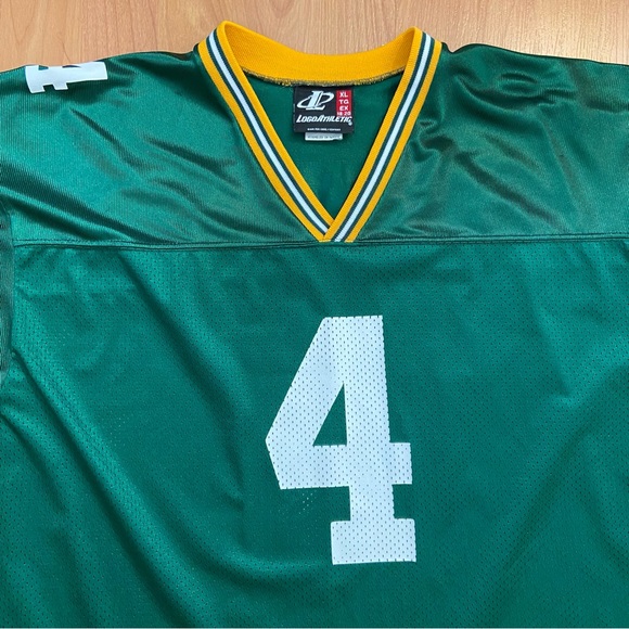 Vintage Logo Athletic Men’s Brett Favre Green Bay Packers Jersey Size XL - Picture 3 of 6